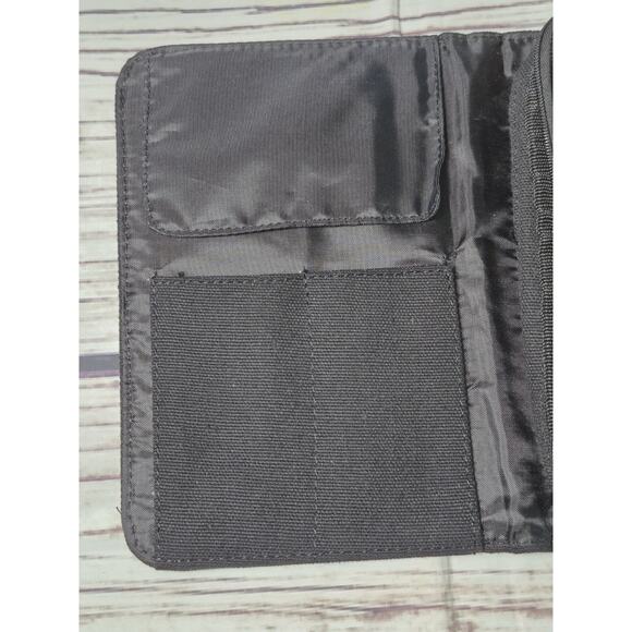 Arbonne Black Canvas Make Up And Brush Case - Picture 3 of 8